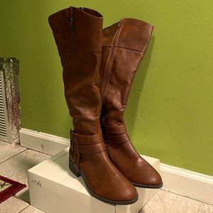 Brown Leather Boots